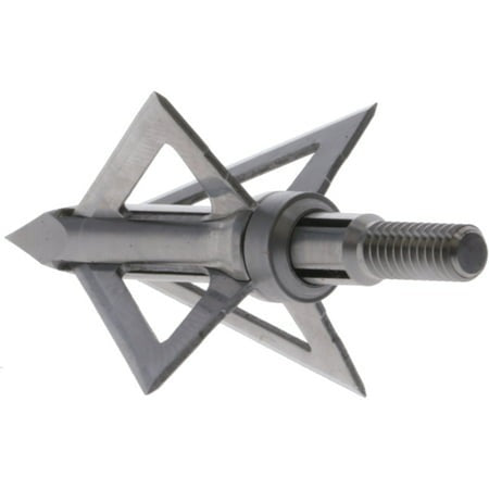 Nap Quadcutter Compound Bow Titanium Broadhead 100 Grains Fixed Blade NEW~~
