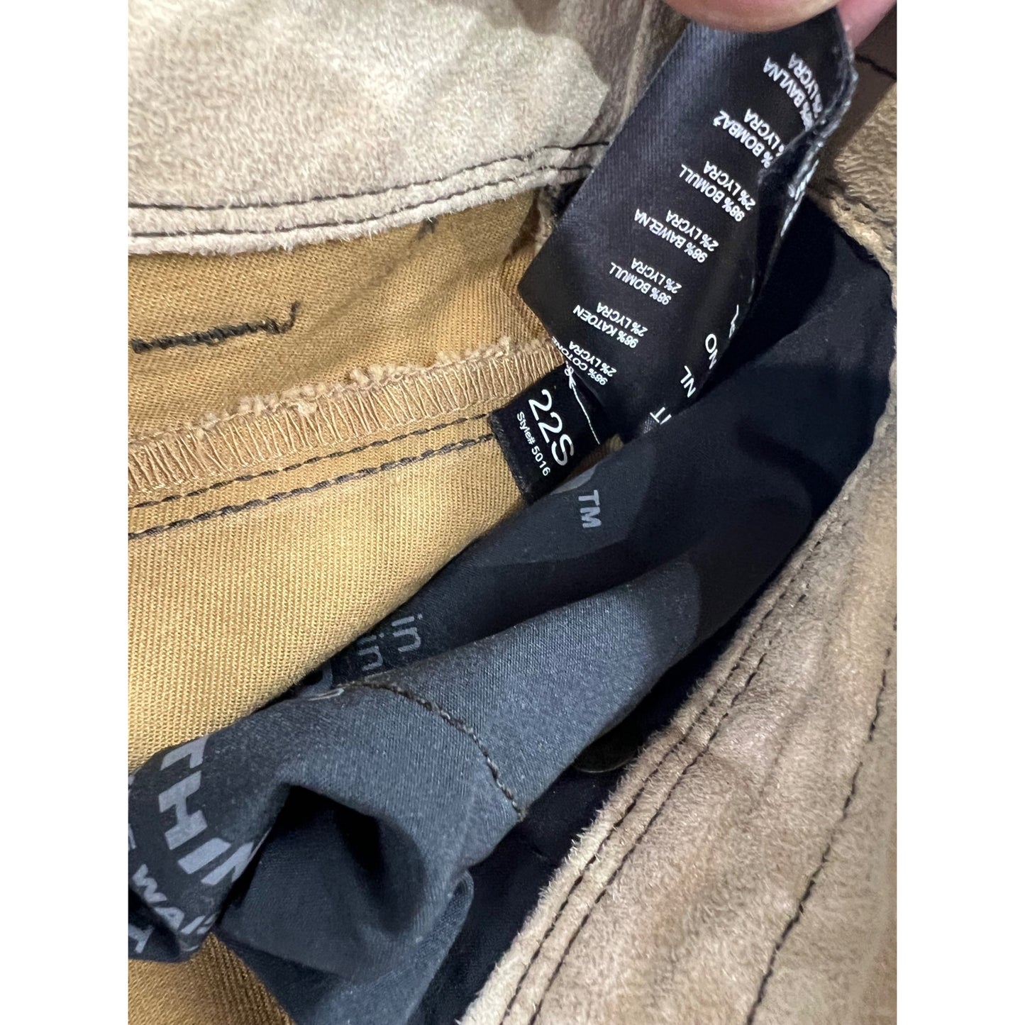 Kühl Men’s 34x32 Rydr Khaki Pants Rugged Cotton Blend Durable 22S Style #5016