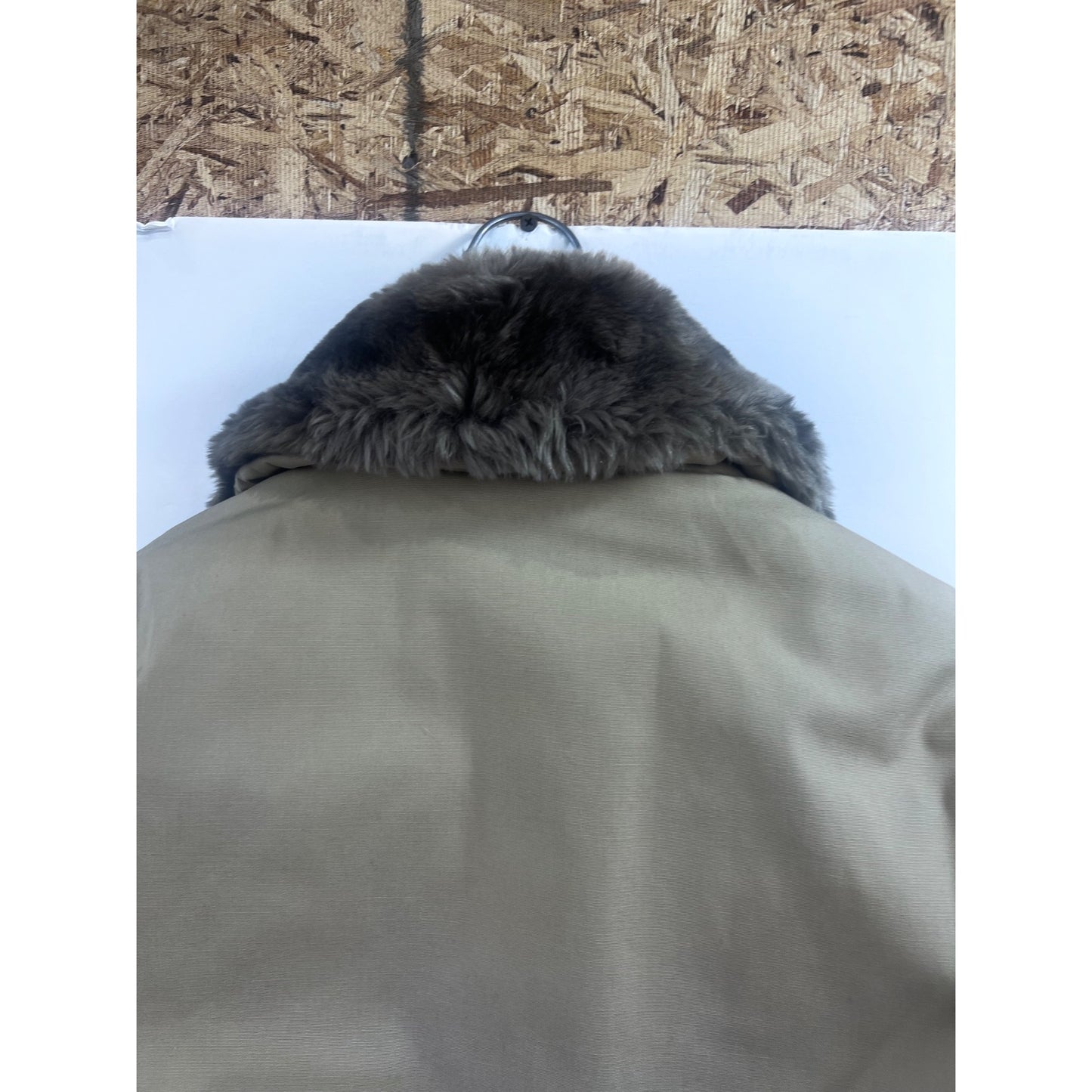 Vintage '80's Men's Browning Goose Down Coat Faux Fur Collar w/Hood Size 40