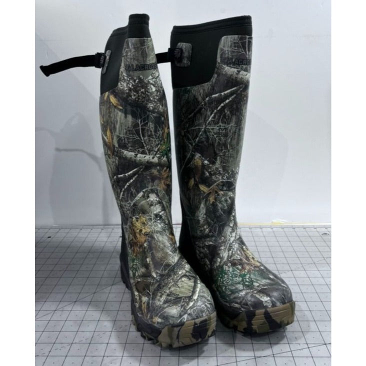 LaCrosse Men's Alphaburly Pro Insulated Waterproof Hunting Boots Sz. 8 Realtree
