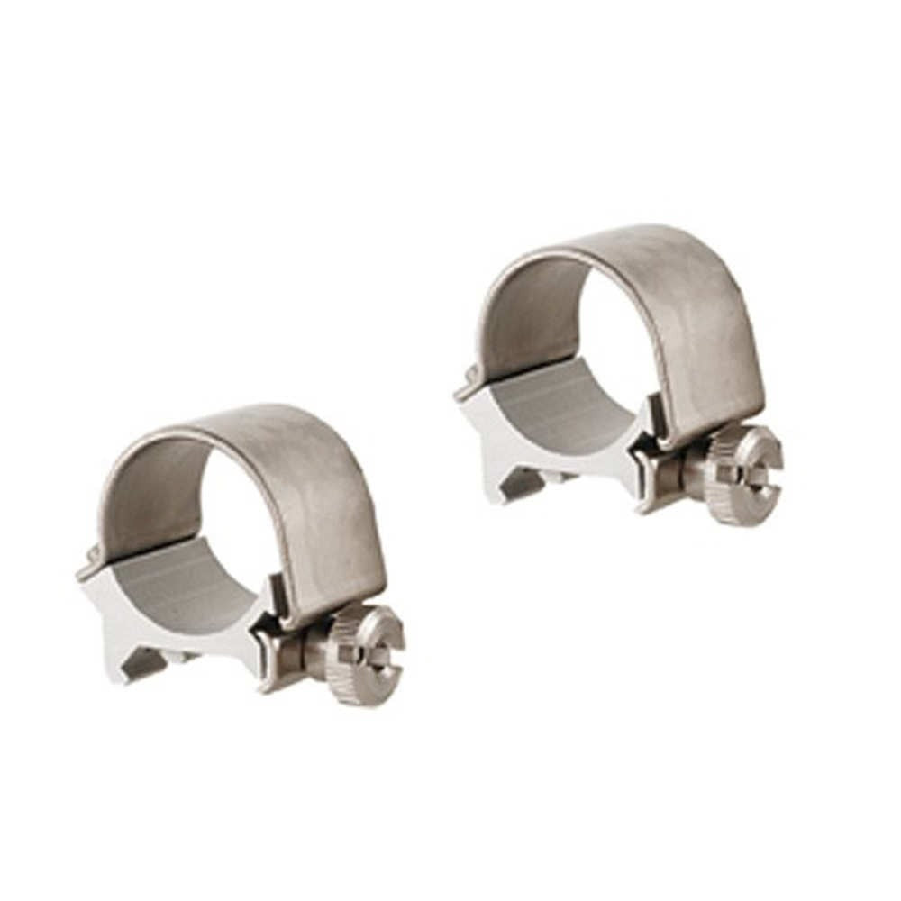 Weaver 1" Low Ring Height 49034 Scope Rings Stainless Steel new