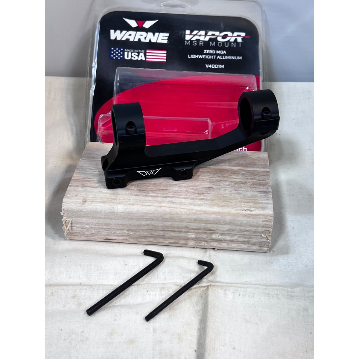 Warne Vapor MSR Mount V4001M Zero MOA Lightweight Aluminum Scope Mount USA