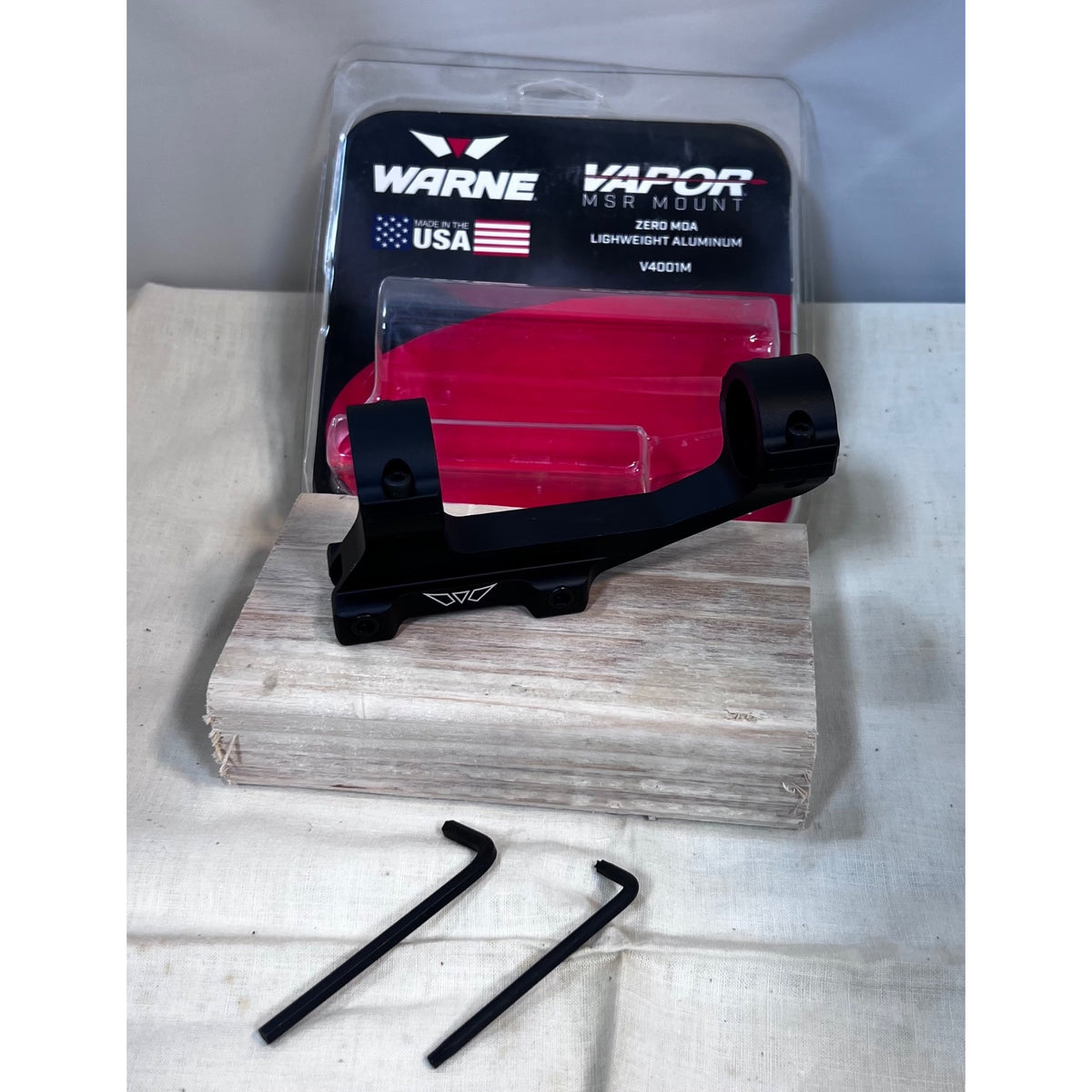Warne Vapor MSR Mount V4001M Zero MOA Lightweight Aluminum Scope Mount USA