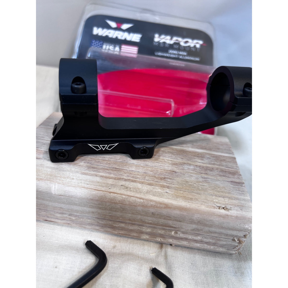 Warne Vapor MSR Mount V4001M Zero MOA Lightweight Aluminum Scope Mount USA