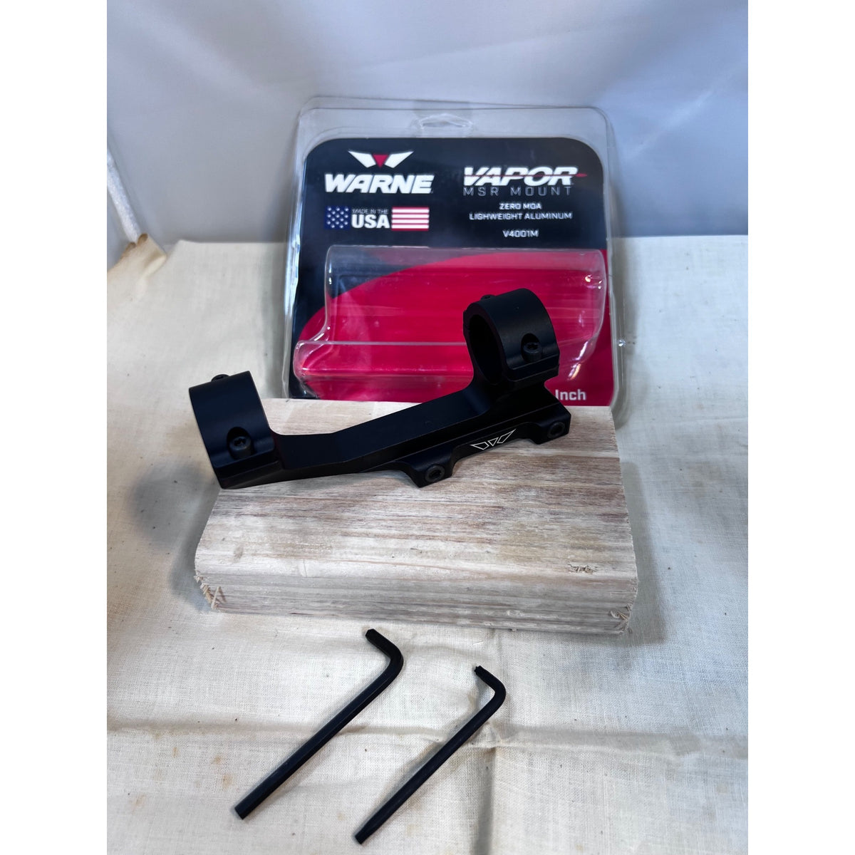 Warne Vapor MSR Mount V4001M Zero MOA Lightweight Aluminum Scope Mount USA