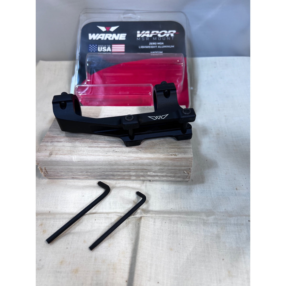 Warne Vapor MSR Mount V4001M Zero MOA Lightweight Aluminum Scope Mount USA