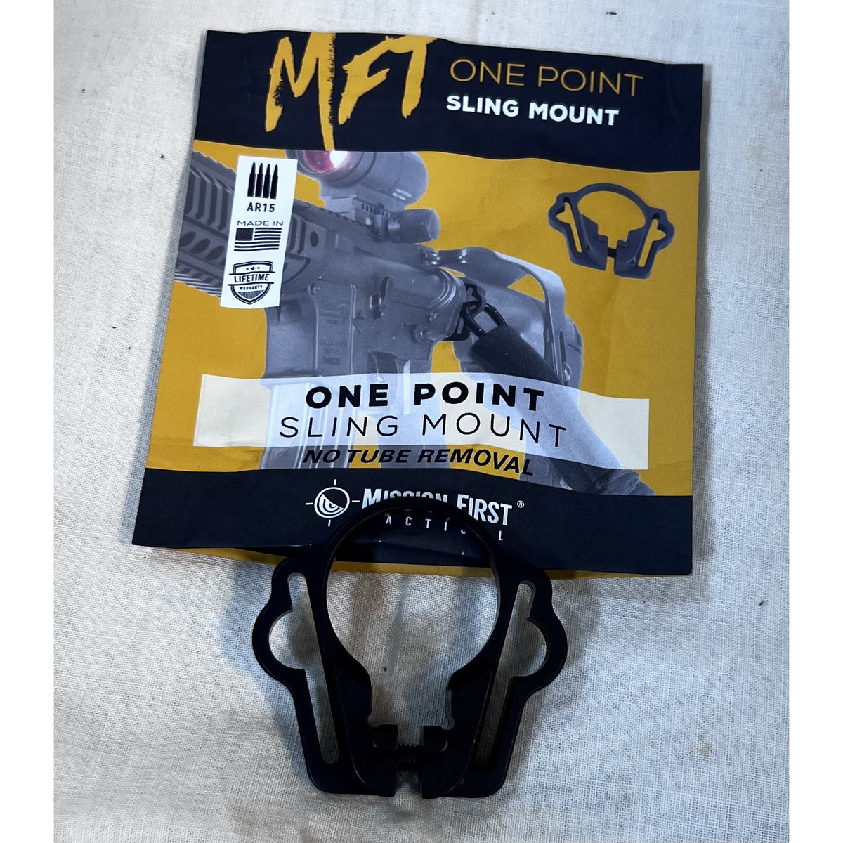 Mission First Tactical One Point Sling Mount OPSM- Matte Black Aluminum