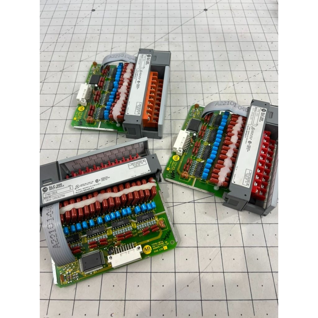 Allen-Bradley SLC 500 1746-IA16 Input Module 16-Point Terminal Block Ser. B