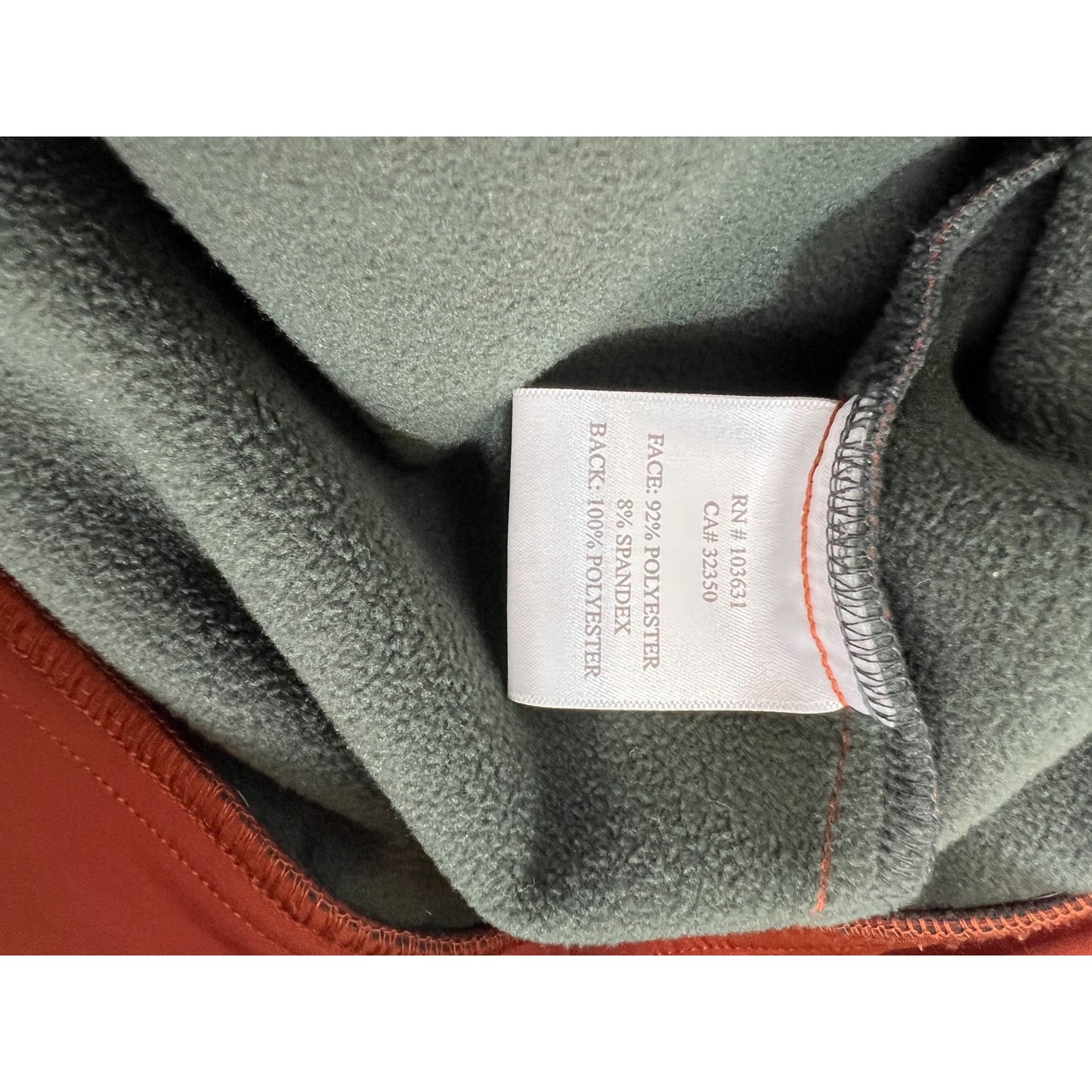 Simms Men's Rogue Hoody Size Large Clay Full-Zip Fleece-Lined Jacket