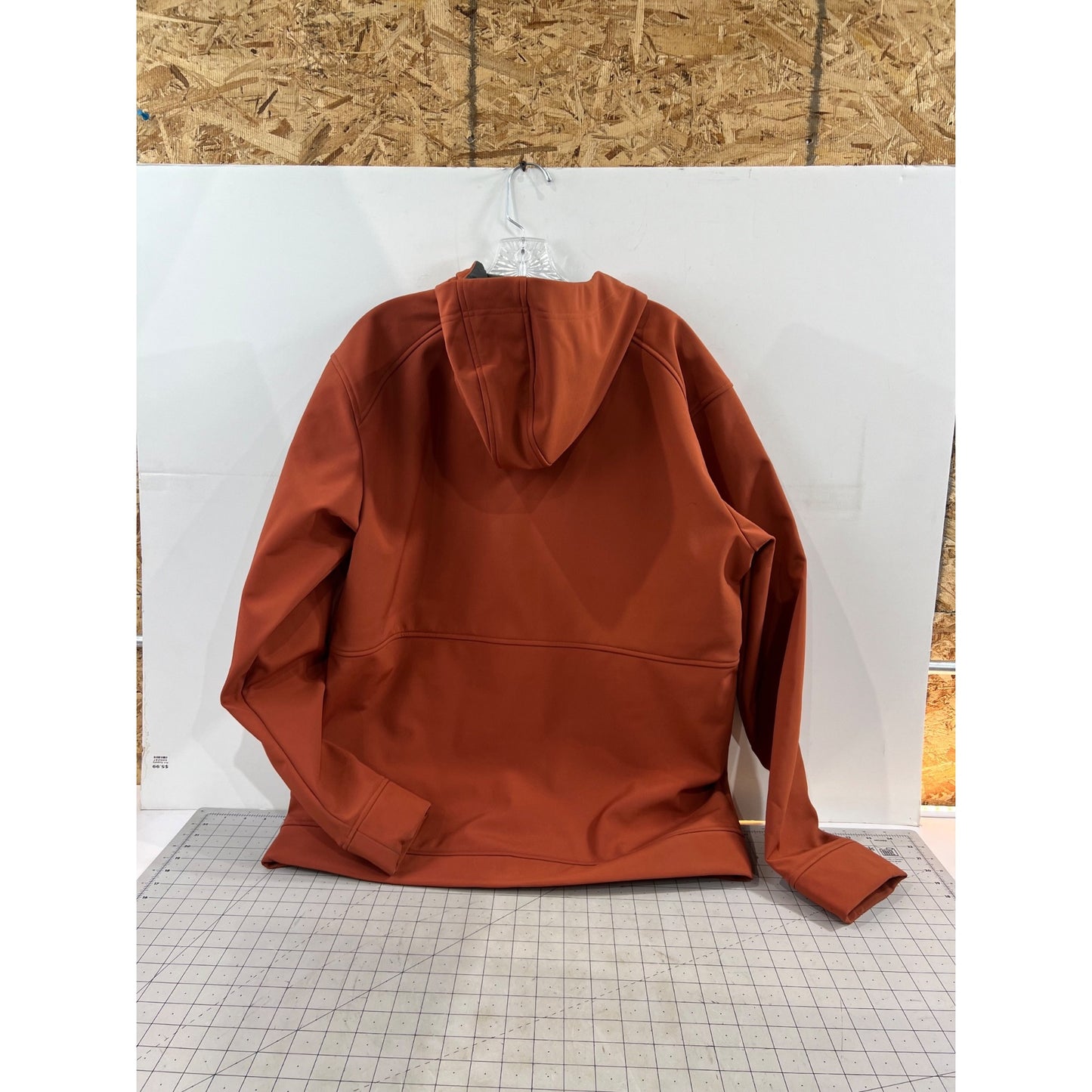 Simms Men's Rogue Hoody Size Large Clay Full-Zip Fleece-Lined Jacket