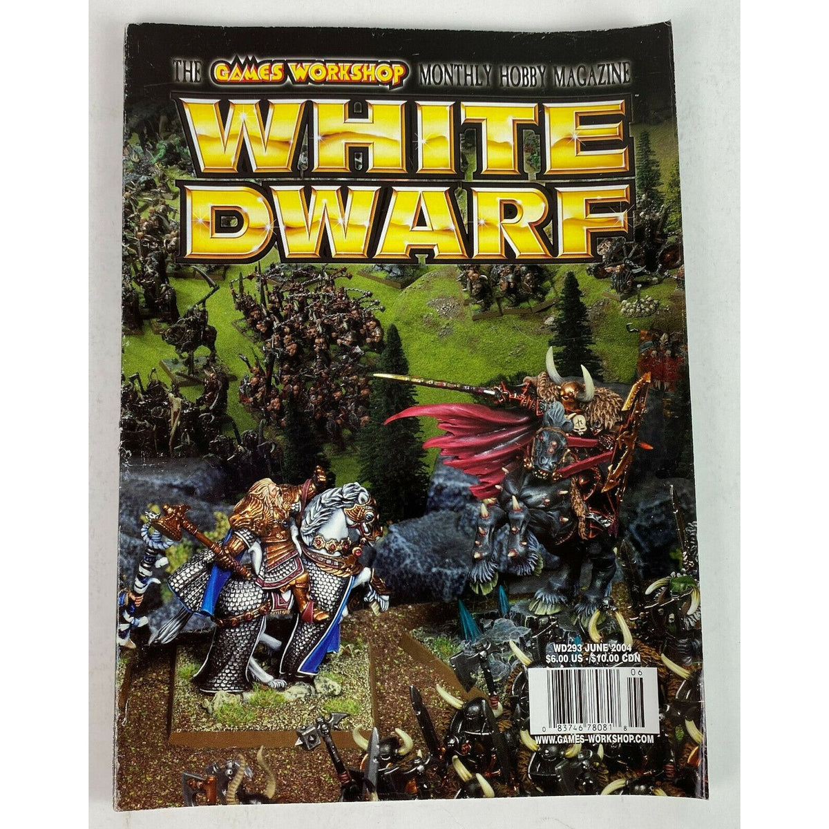 White Dwarf Monthly Games Workshop Magazine Lot 5 Issues #293-329 2004-2007