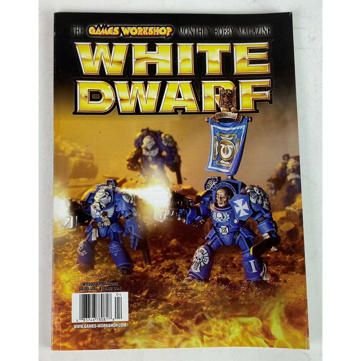 White Dwarf Monthly Games Workshop Magazine Lot 5 Issues #293-329 2004-2007