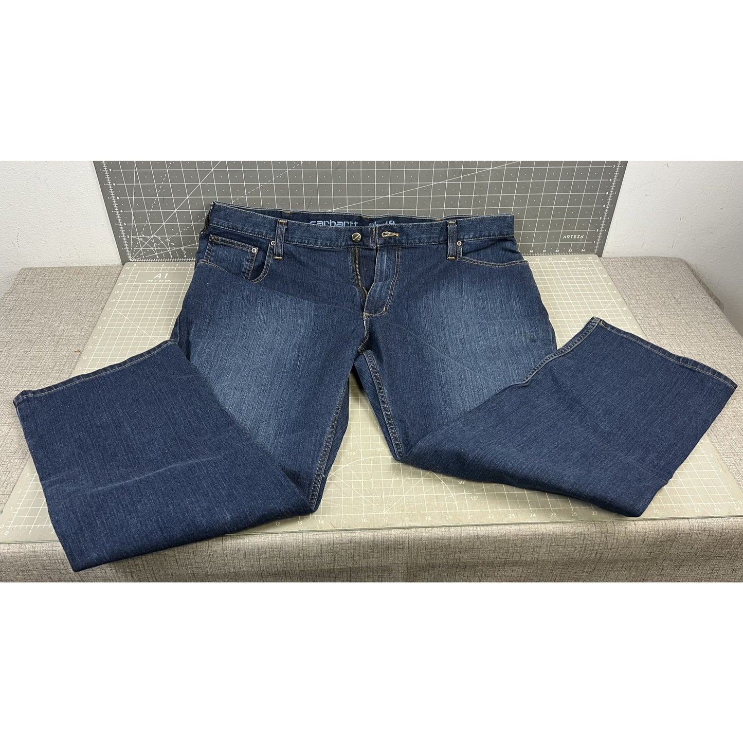 Carhartt Men's Rugged Flex Relaxed Fit Jeans Regular 42x30 BD2804-M 5-Pocket NEW