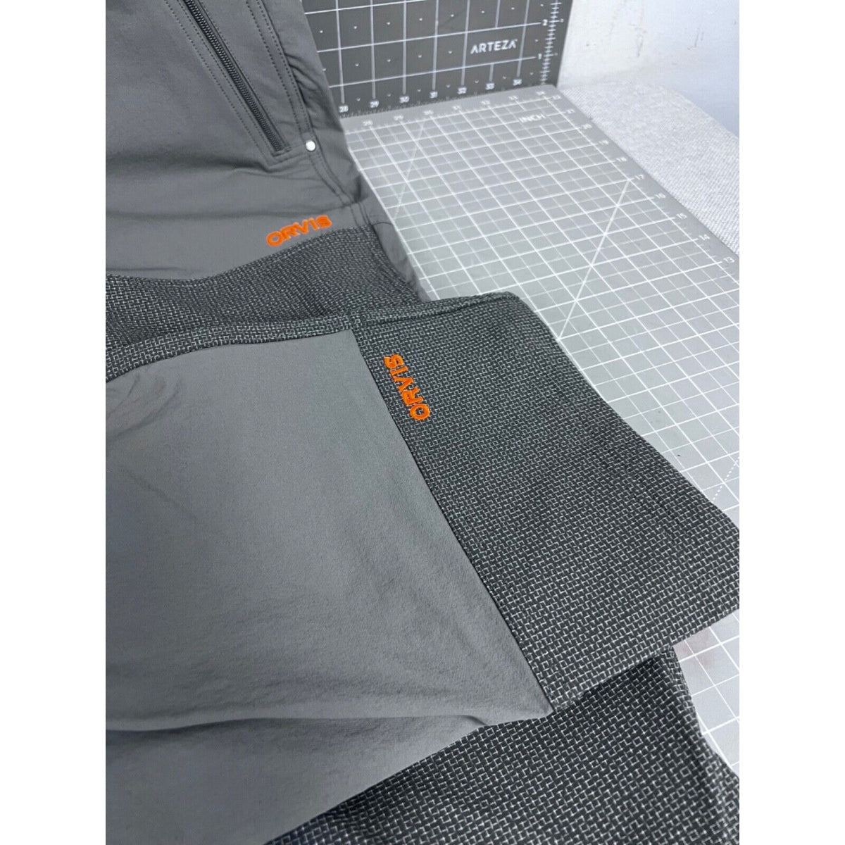 Men's Upland Hunting Softshell Pant Slate/Dark Shadow Size 46/32 Orvis