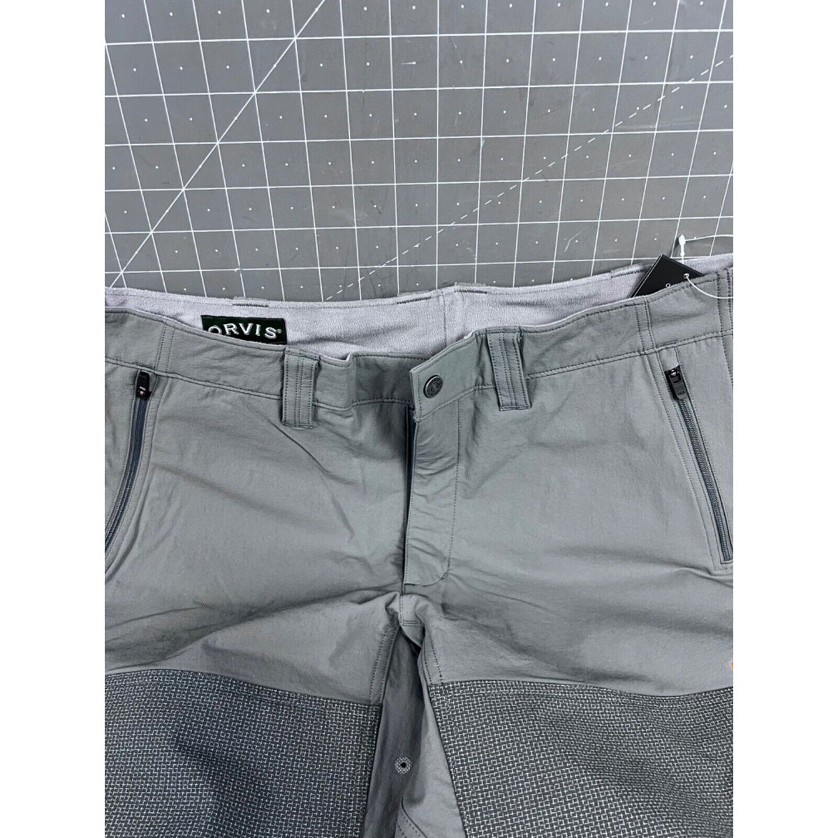 Men's Upland Hunting Softshell Pant Slate/Dark Shadow Size 46/32 Orvis