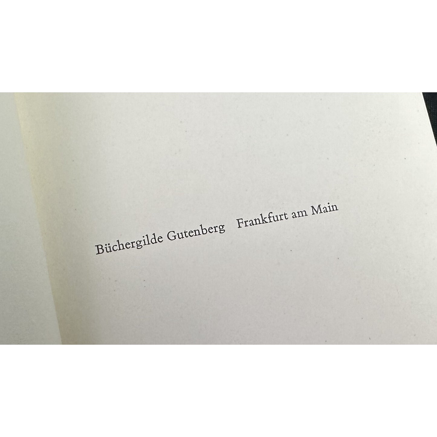 Das Reich Der Dämonen Frank Thiess Hardcover German Text Büchergilde Gutenberg '59