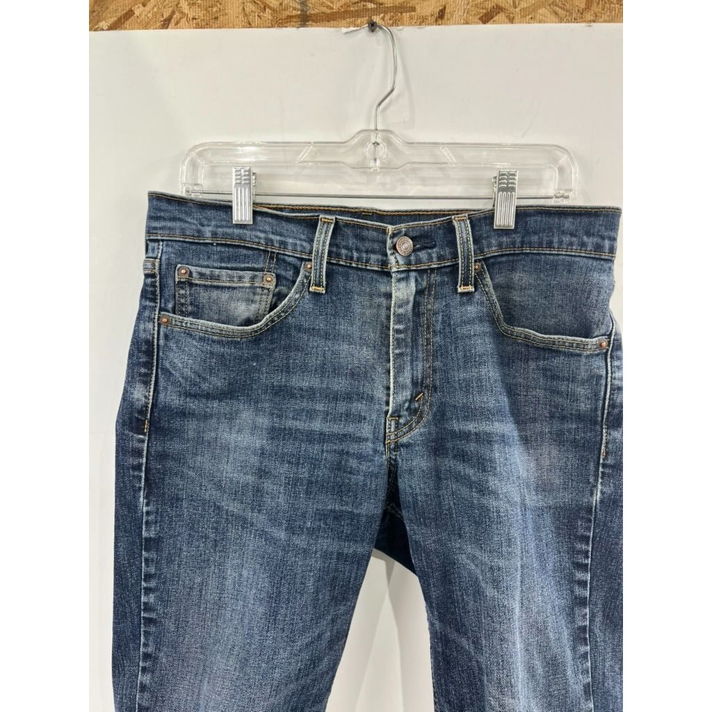 Levis Mens' 511 Slim Fit Jeans 31x30 Medium Wash Blue Denim