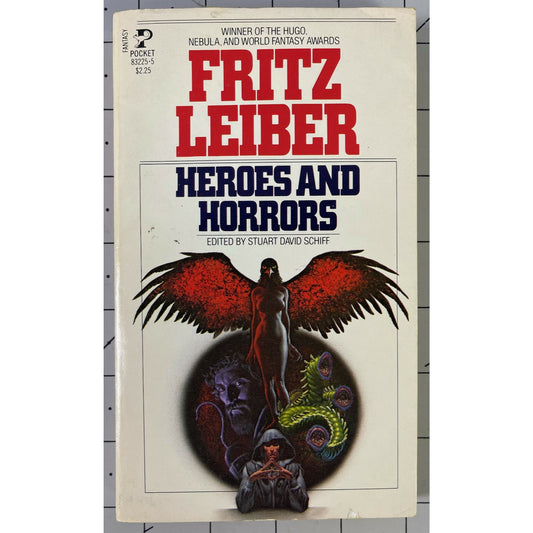 Heroes And Horrors By Fritz Leiber Vintage SciFi PB VG 1st Ed. Pocket Books 1980
