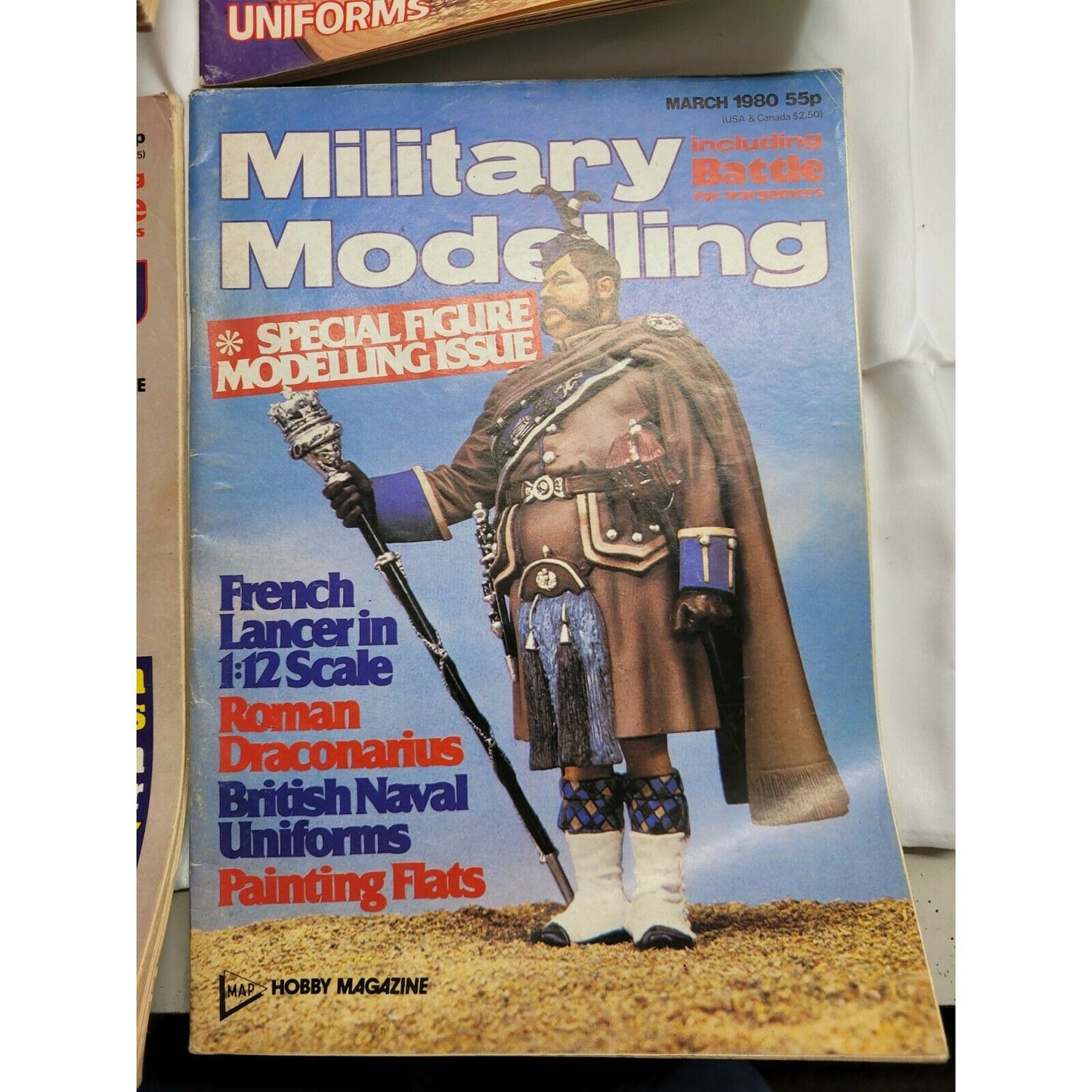 Vintage Military Modelling Hobby Magazines Lot Of 4 Collectible 1979/1980 Issues