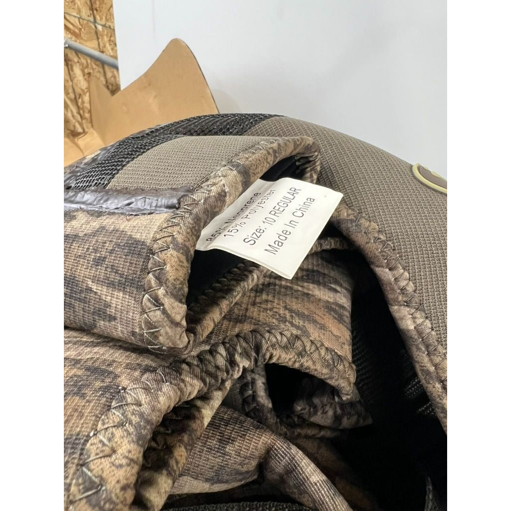 Men's Drake Waterfowl Buckshot Eqwader 1600 Neoprene 3.0 Waders Sz. 10 Mossy Oak