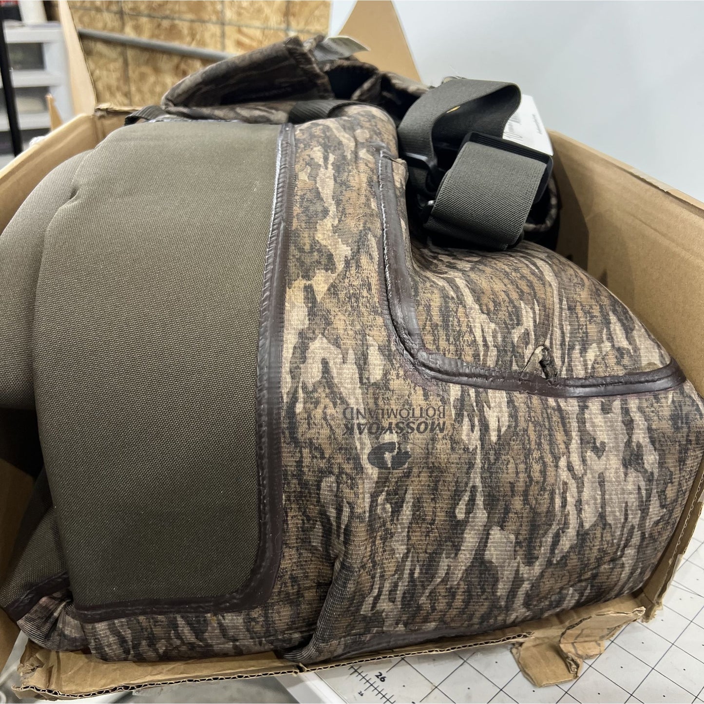 Men's Drake Waterfowl Buckshot Eqwader 1600 Neoprene 3.0 Waders Sz. 10 Mossy Oak