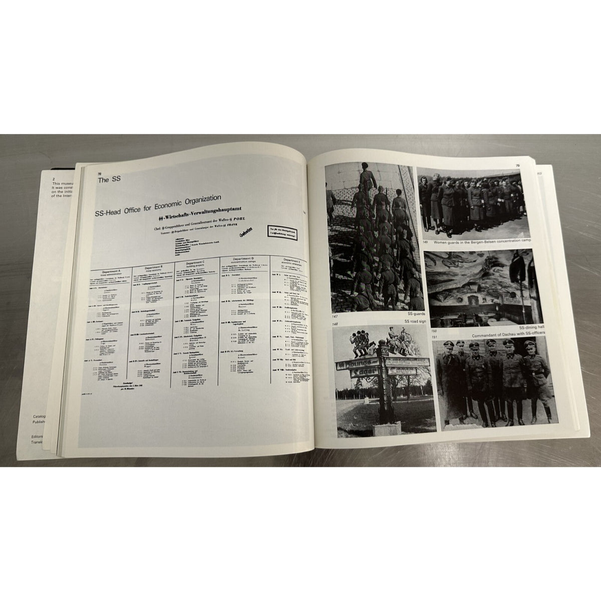 CONCENTRATION CAMP DACHAU 1933-1945 paperback museum guide 1978