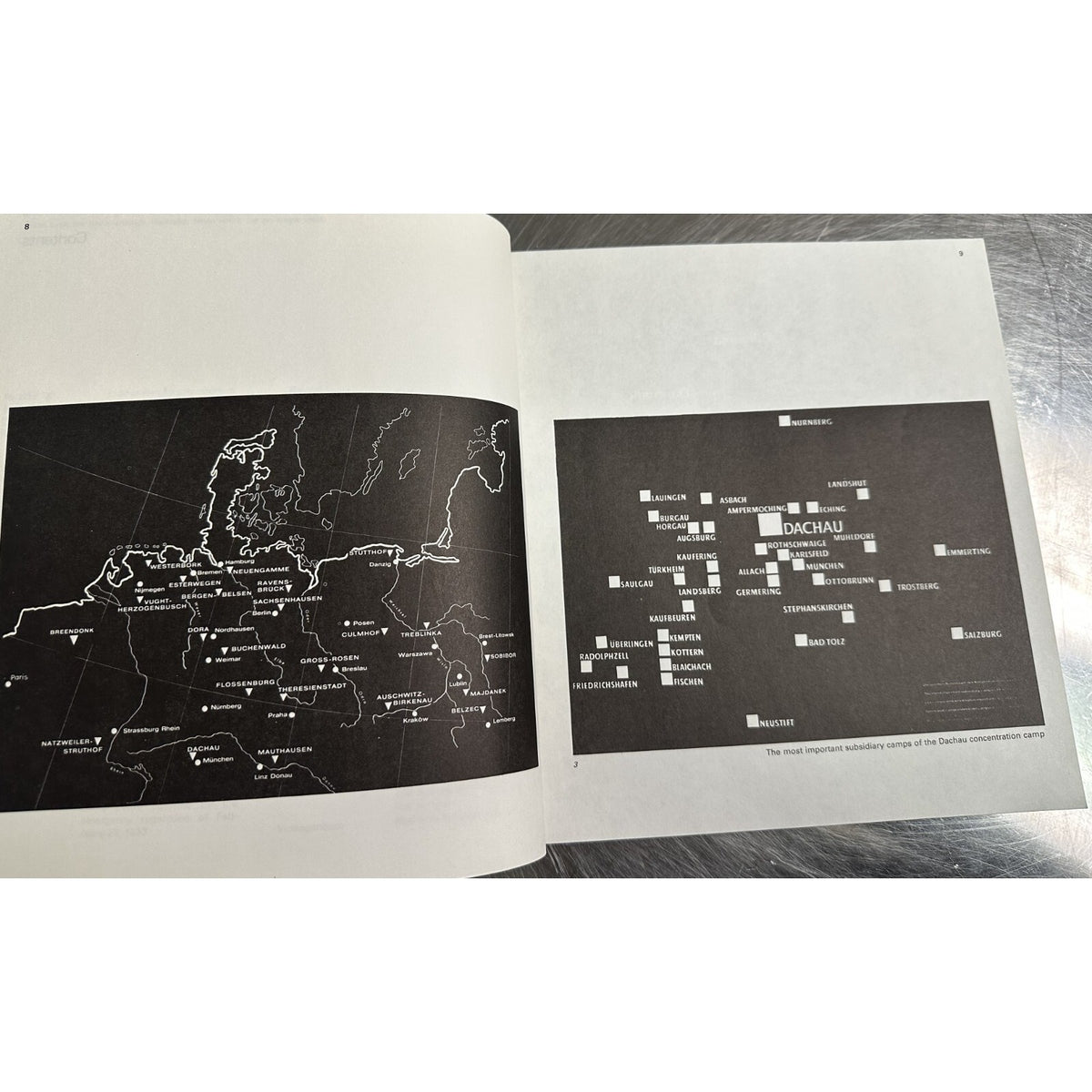 CONCENTRATION CAMP DACHAU 1933-1945 paperback museum guide 1978