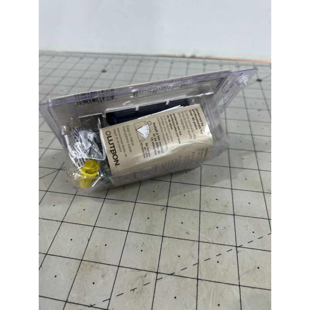 Lutron Skylark 1.5 Amps Single Pole Slide Fan Control White 1 Pack
