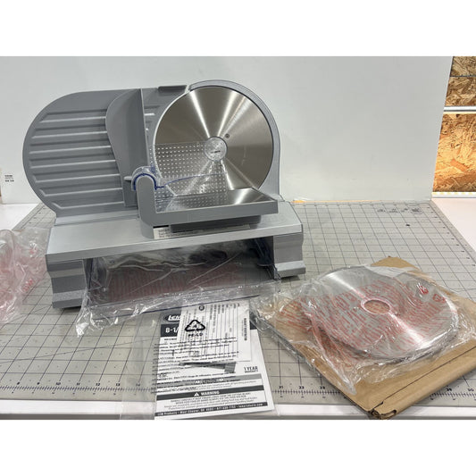 LEM 8.5 Inch Meat Slicer - Silver 8.5in New Model No. 1511
