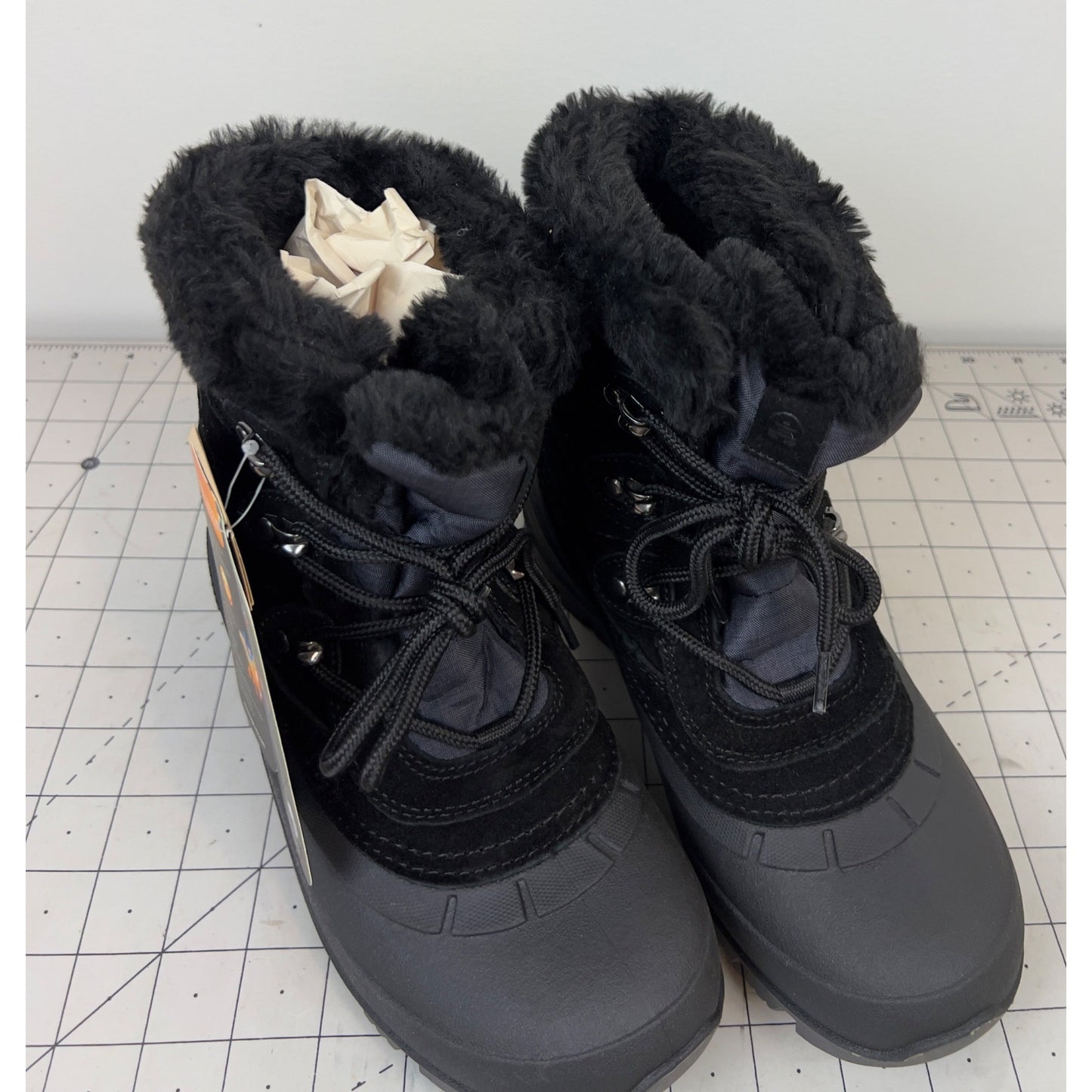 Kamik Women’s Snowvalley 5 Winter Snow Boots Sz. 6 Black Waterproof With Tags
