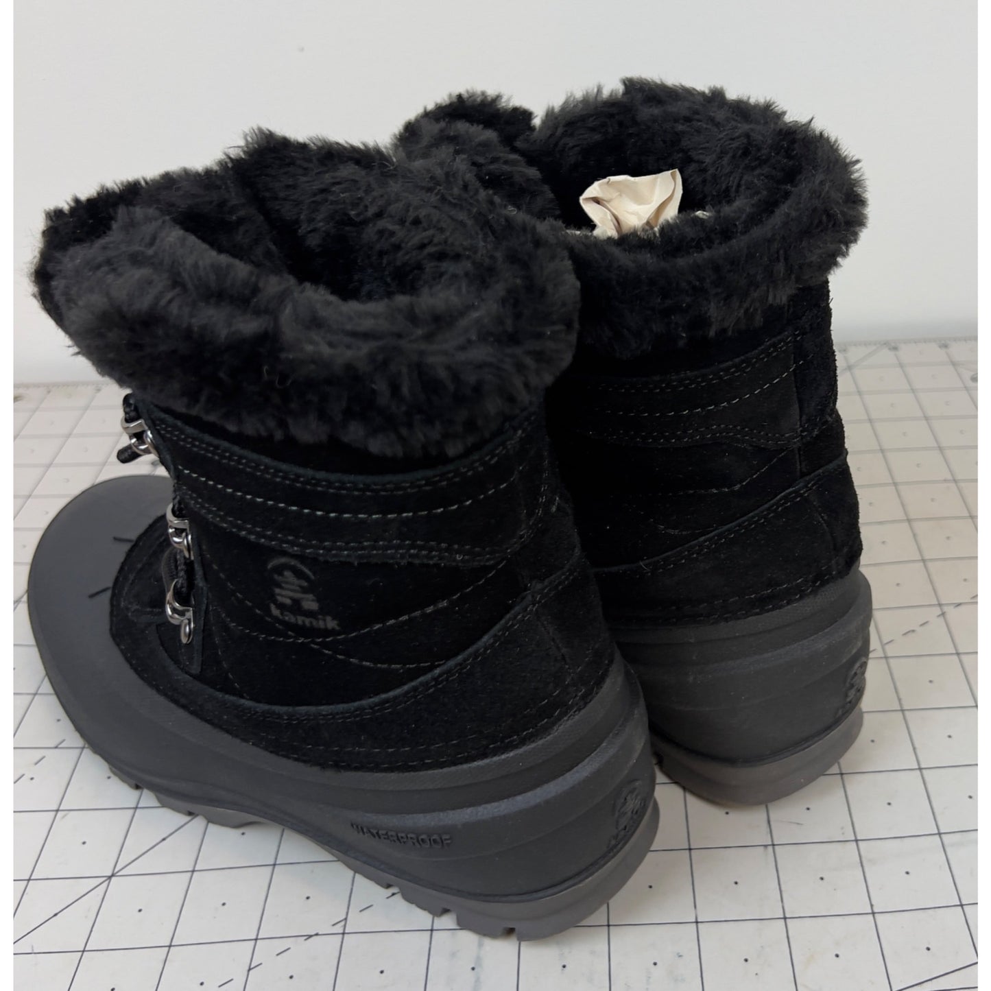 Kamik Women’s Snowvalley 5 Winter Snow Boots Sz. 6 Black Waterproof With Tags