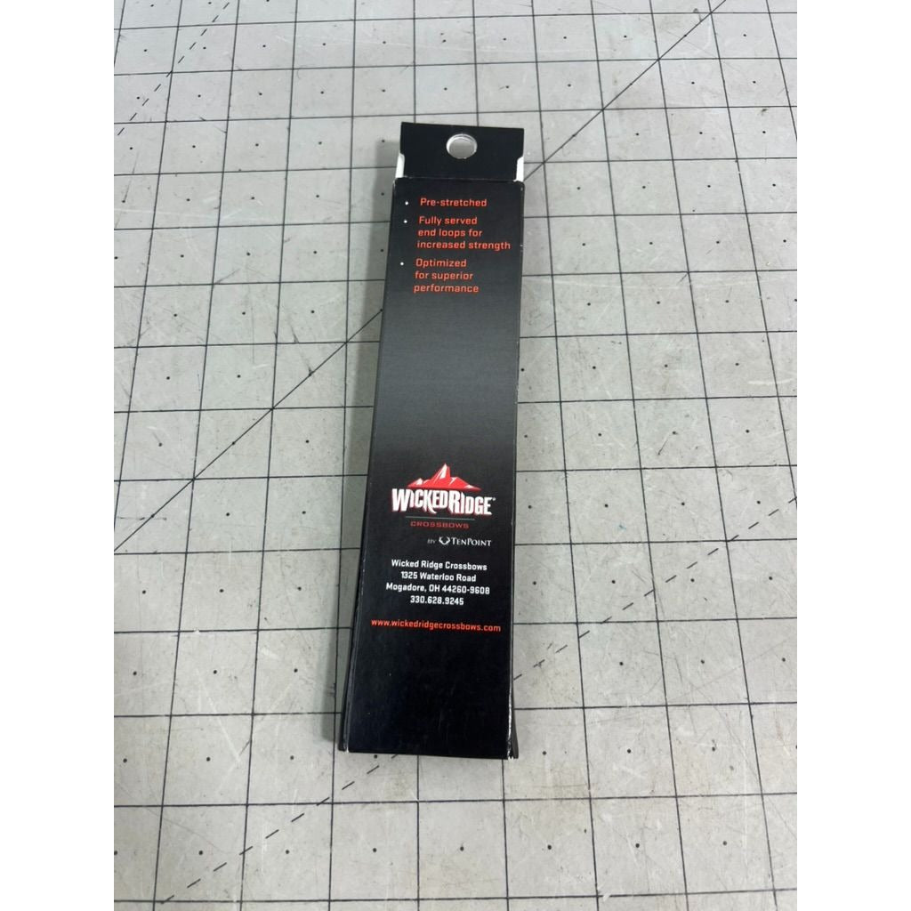 Wicked Ridge String for Invader X4, Warrior Ultra Lite, Black/Red, HCA-75117