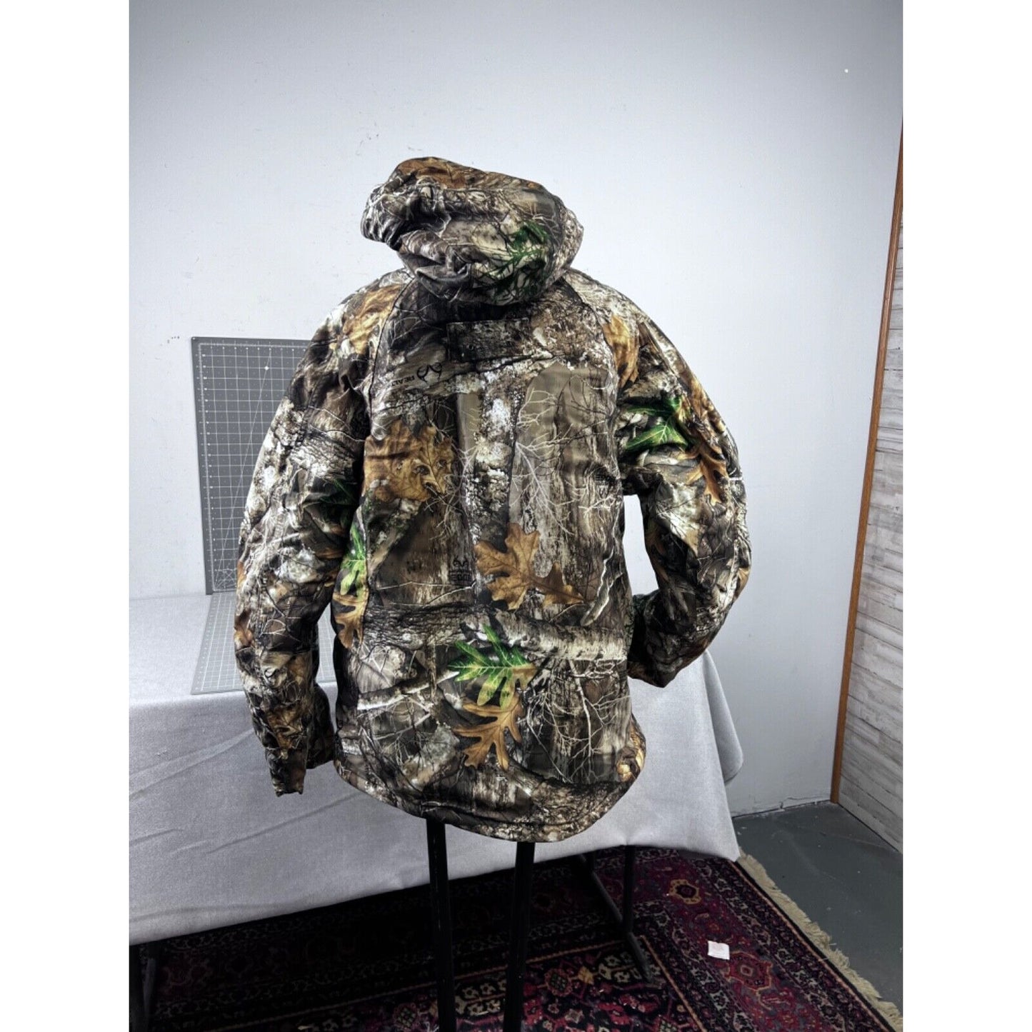 Men's Blocker Outdoors Shield Series Drencher Hunting Rain Jacket Medium Realtree Edge
