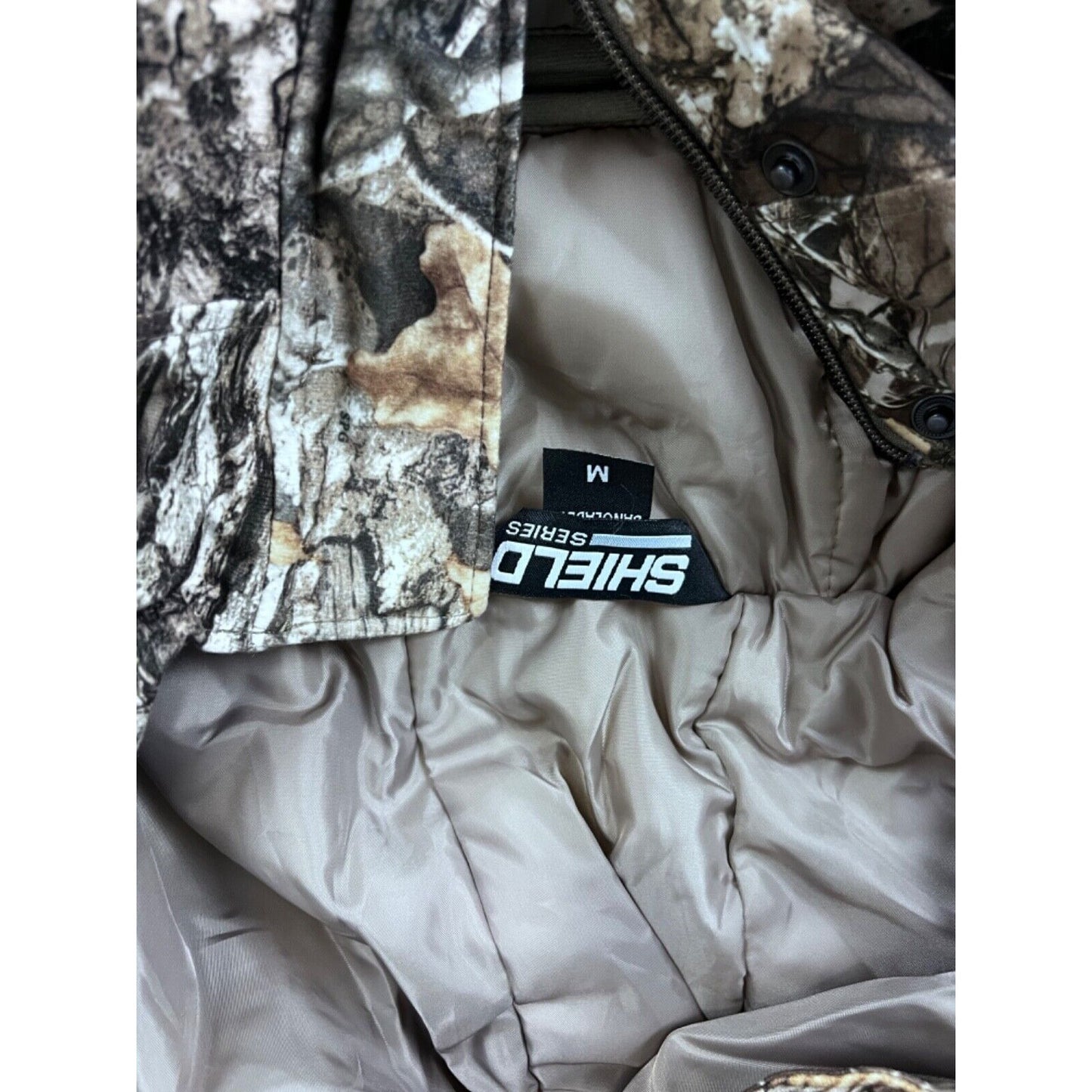 Men's Blocker Outdoors Shield Series Drencher Hunting Rain Jacket Medium Realtree Edge