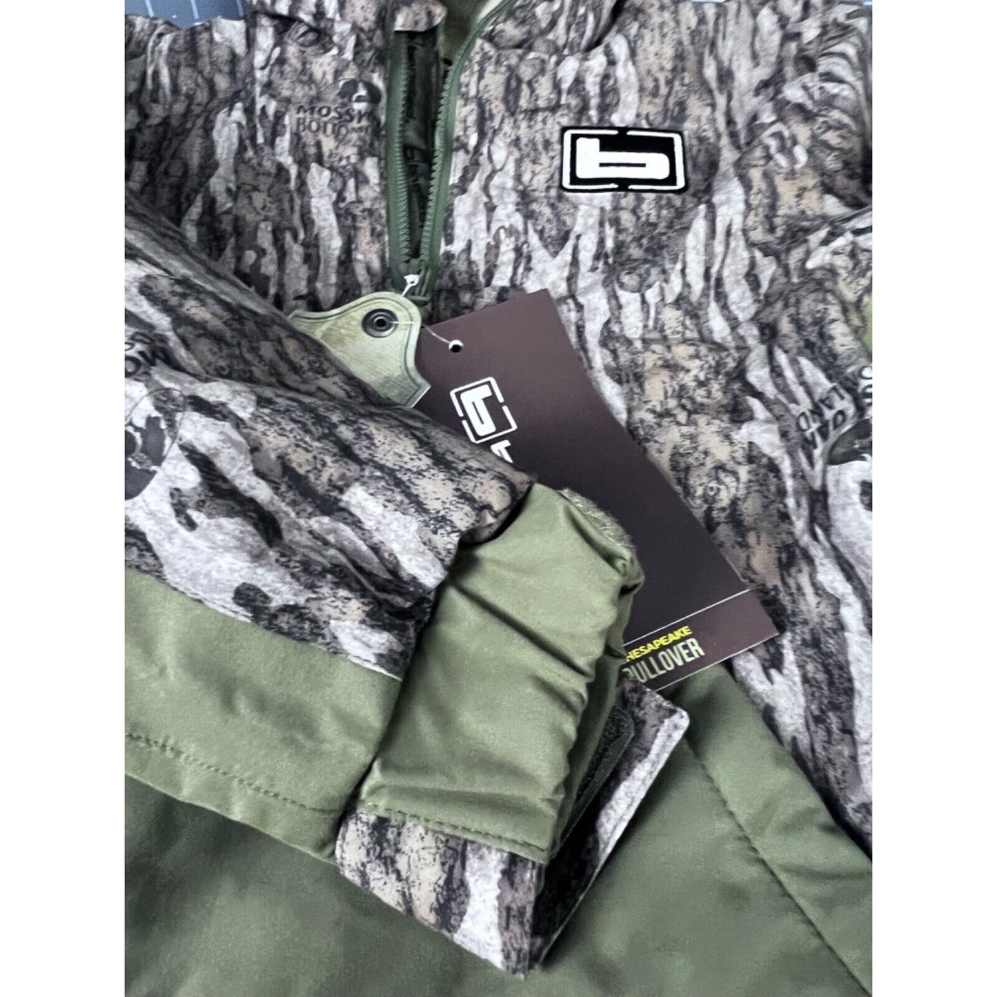 Banded Chesapeake Youth Pullover Small (8) Mossy Oak Camo Jacket