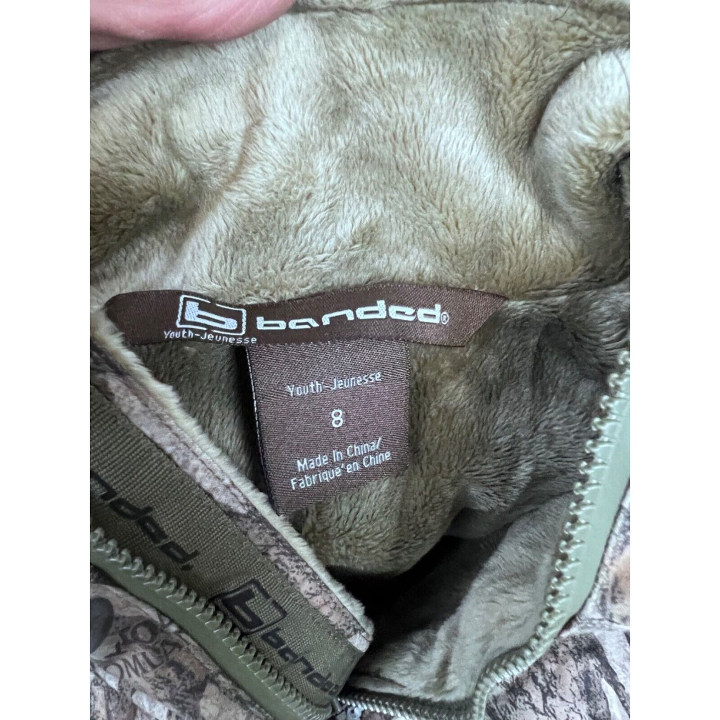 Banded Chesapeake Youth Pullover Small (8) Mossy Oak Camo Jacket
