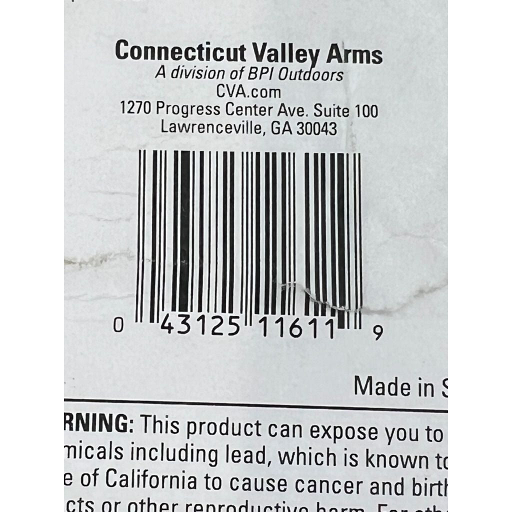 CVA Quick Release Breech Plug for 2010 or Newer Accura/Optima/Wolf New
