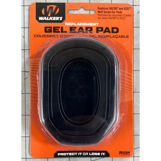 Walker’s Walkers Game Ear Gel Filled Ear Replacement Pad for Razor/Xcel Series