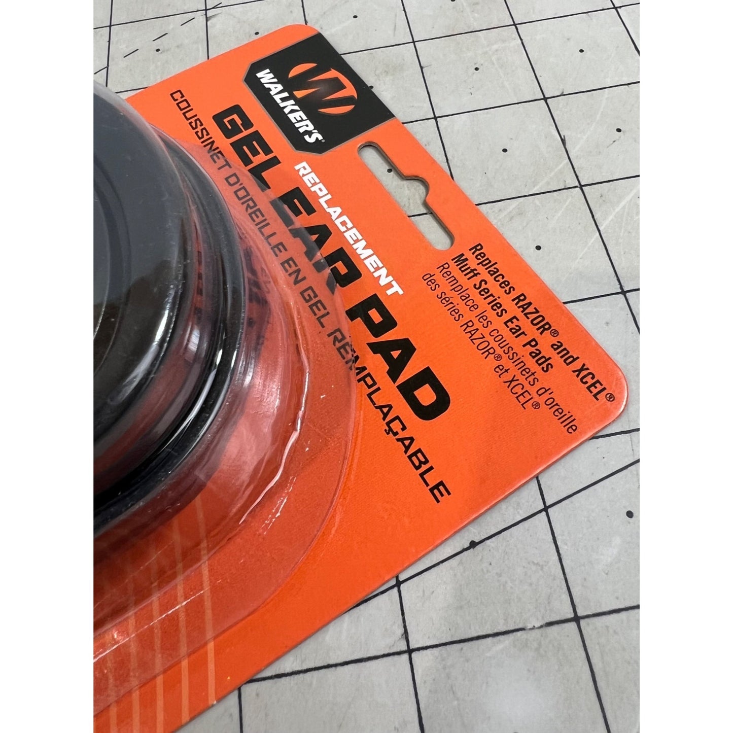 Walker’s Walkers Game Ear Gel Filled Ear Replacement Pad for Razor/Xcel Series