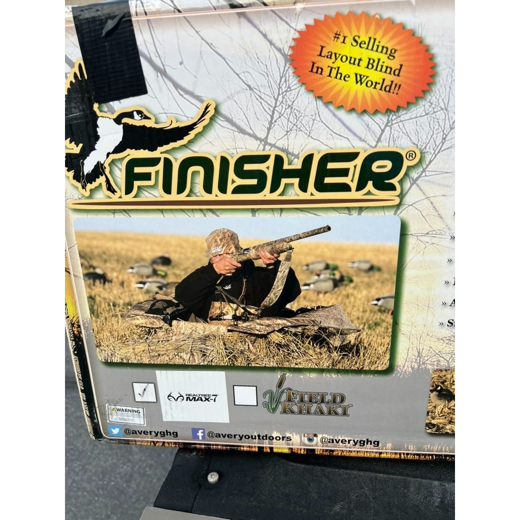 Avery Finisher Layout Blind - Realtree MAX-7 - Camo