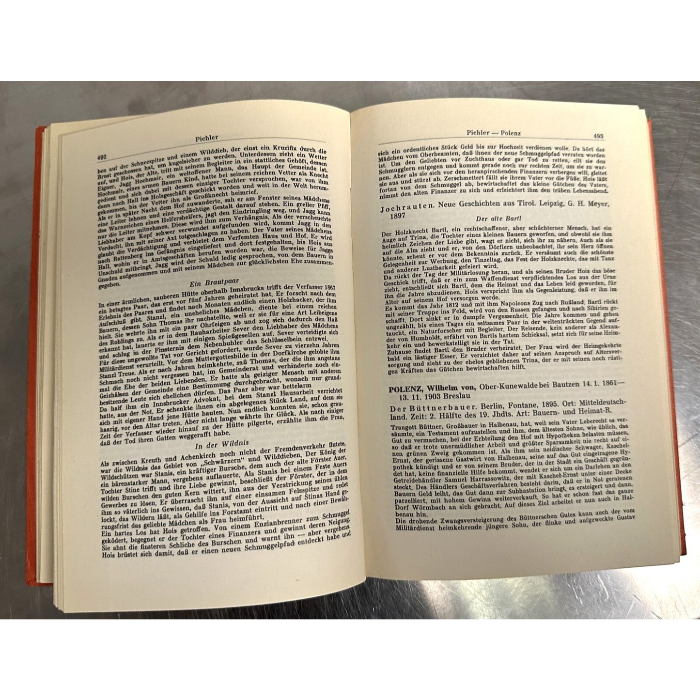Der Romanführer Book Set By Wilhelm Olbrich German Literature Guide 4 Volumes 1950s Edition
