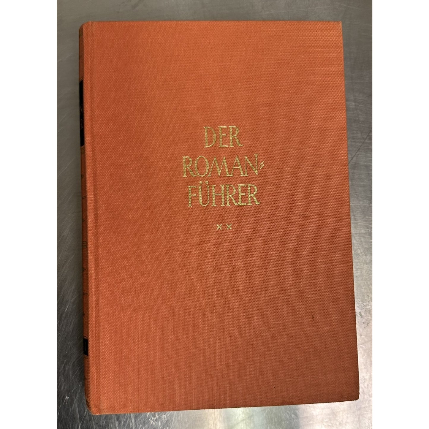 Der Romanführer Book Set By Wilhelm Olbrich German Literature Guide 4 Volumes 1950s Edition