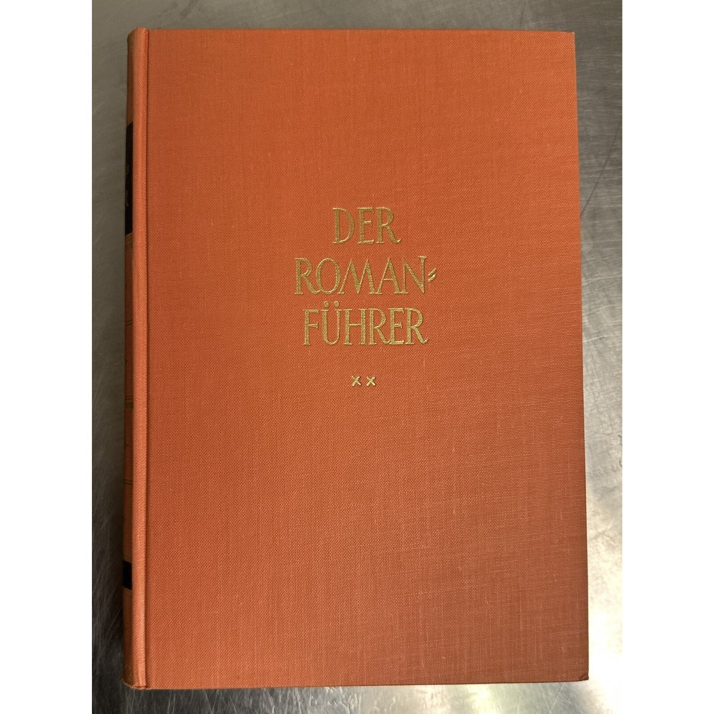 Der Romanführer Book Set By Wilhelm Olbrich German Literature Guide 4 Volumes 1950s Edition