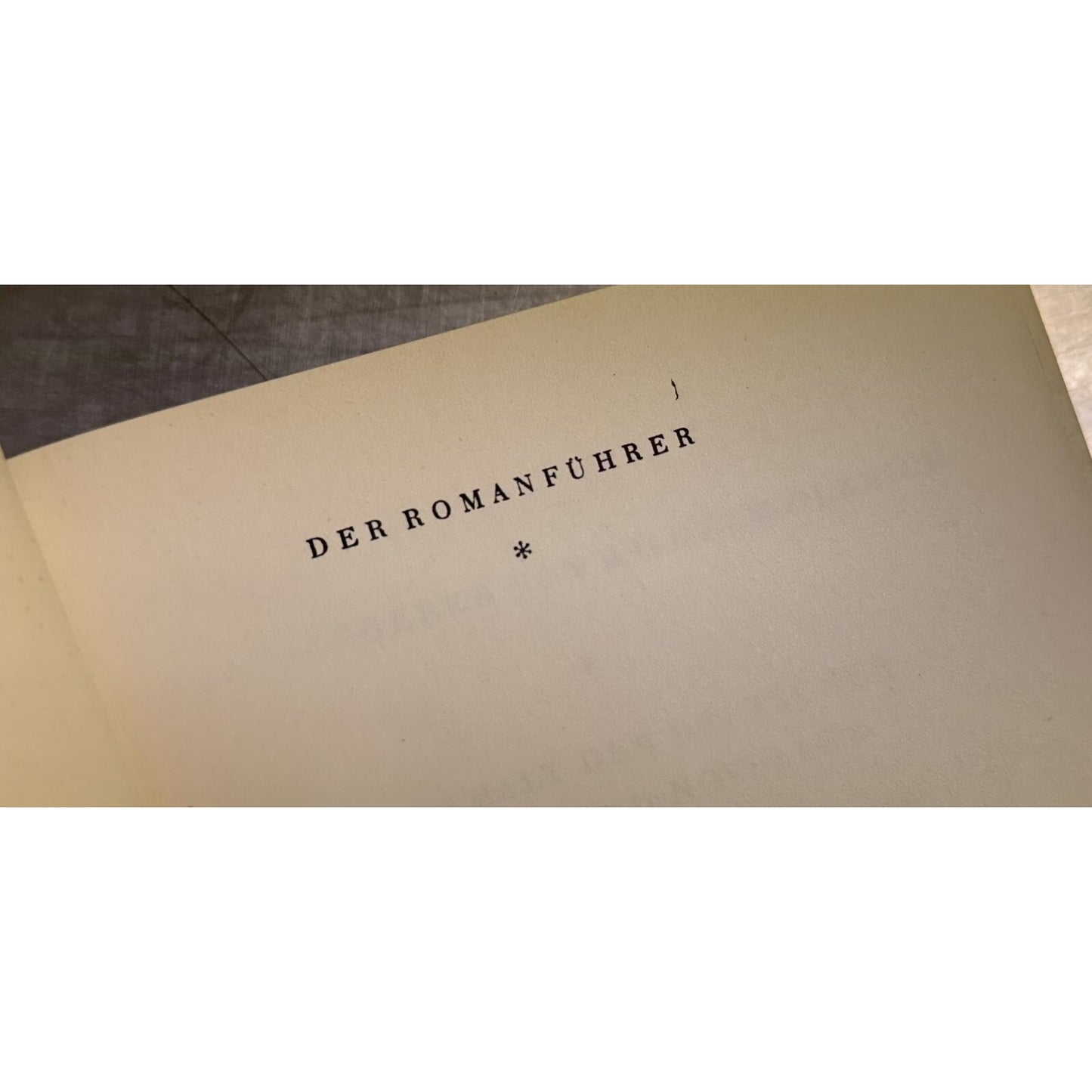 Der Romanführer Book Set By Wilhelm Olbrich German Literature Guide 4 Volumes 1950s Edition