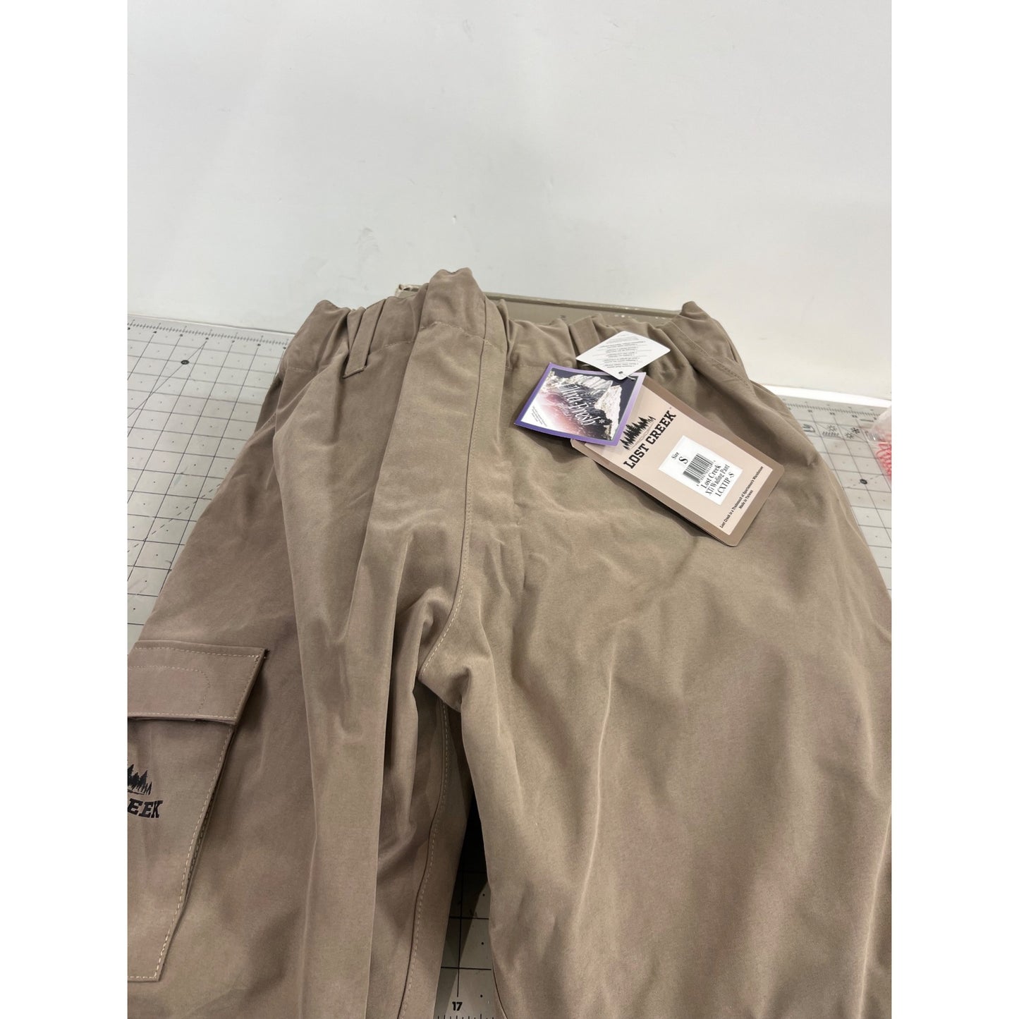 Lost Creek XTi Waterproof Wading Pant Attached Gravel Guards Men’s Sz. S New