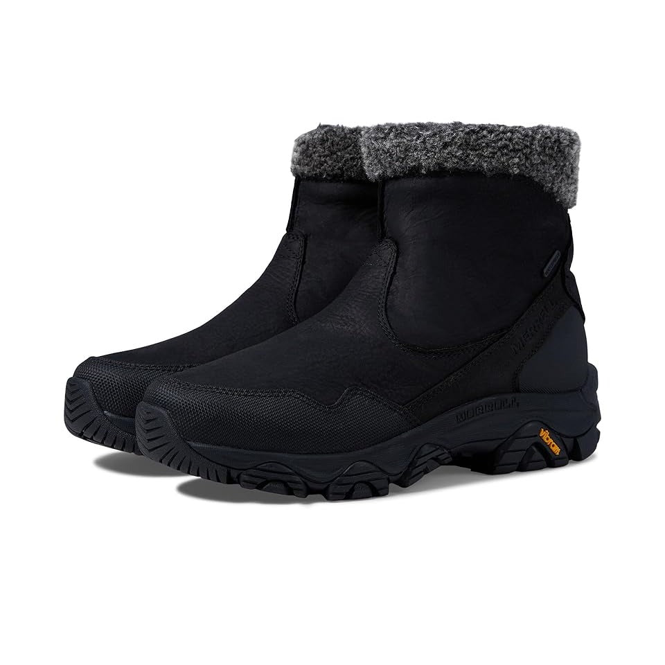 Merrell Coldpack 3 Thermo Mid Zip Waterproof Women's Shoes Black  Sz. 6 Leather
