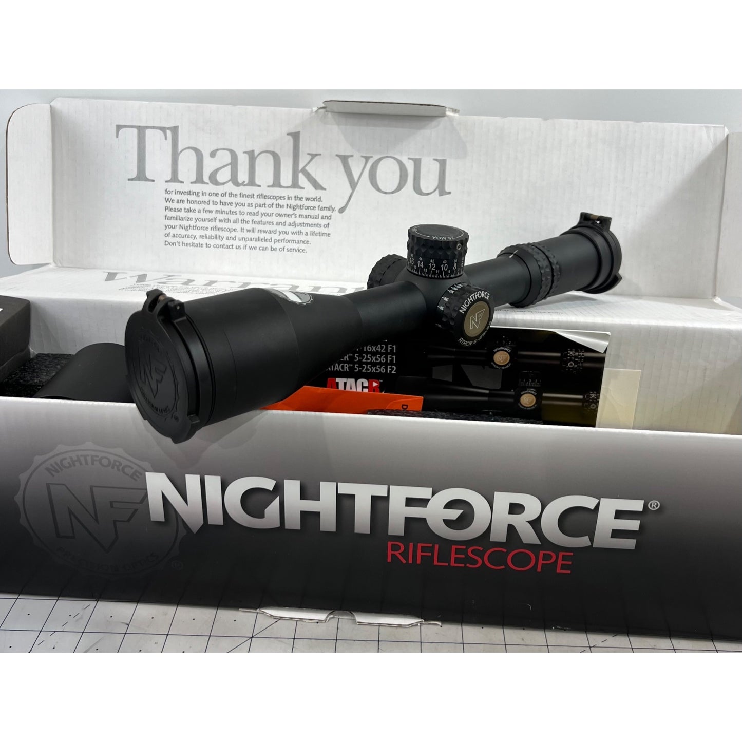 Nightforce ATACR 5-25x56mm Riflescope MOA New Display Model C553