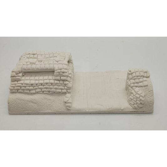 Firebase Games Trench Sandbag Bunker With Shed Wargaming Miniature Vintage 1980s