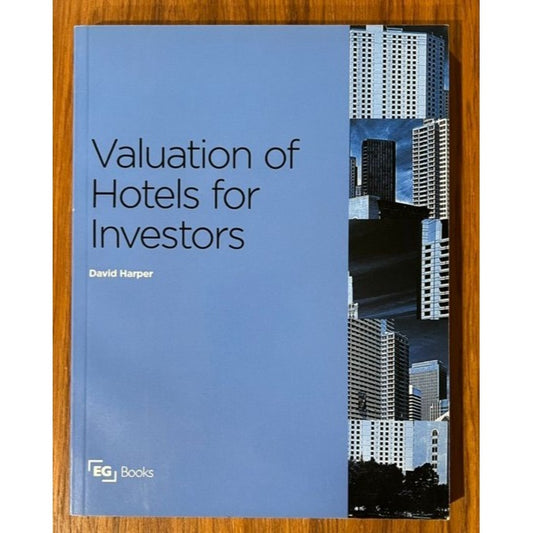 VALUATION OF HOTELS FOR INVESTORS By HARPER, DAVID (Paperback) Like New