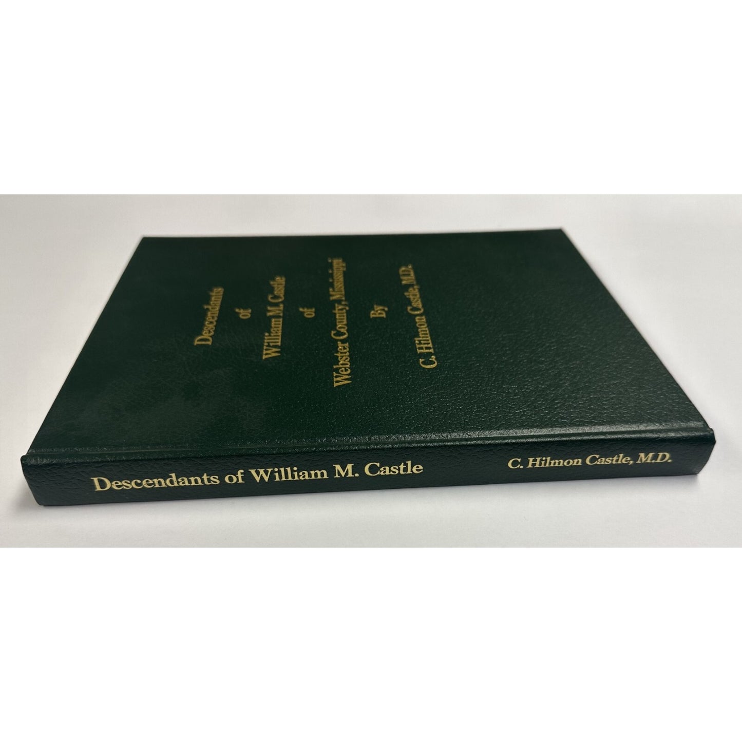 geneaology DESCENDANTS WILLIAM M. CASTLE WEBSTER COUNTY MISSISSIPPI 1998